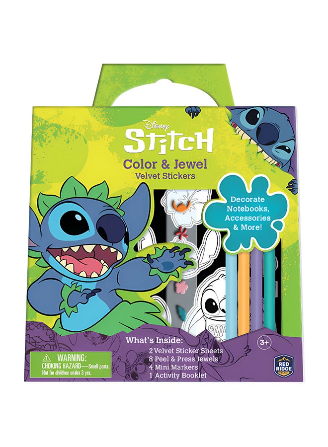 ديزني ملصقات مخملية بألوان وخيوط مرصعة بالجواهر - Image 1