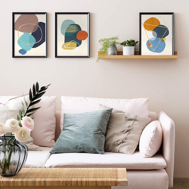 YUMKNOW Boho Abstract Wall Art - Unframed 11x14 Set of 4 - Image 5