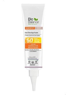 Bio Balance Sunspot Even Tone Aqua Fusion, Tinted Medium, 50 Spf, 40 Ml 