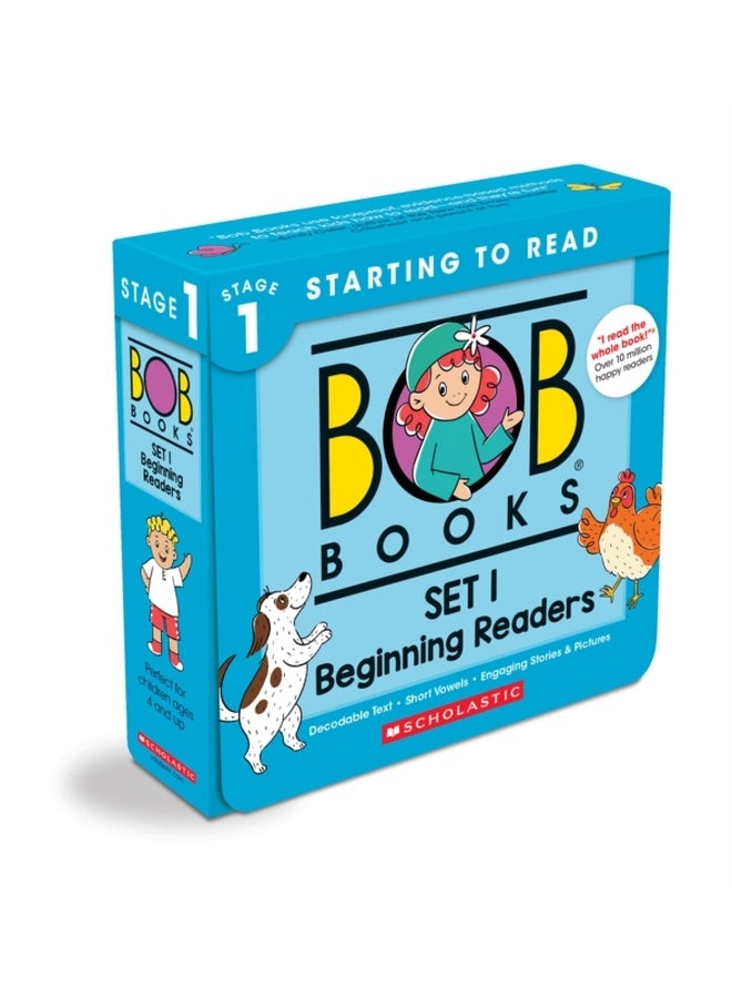 Bob Books: Set 1 - Beginning Readers Box Set (12 Books)