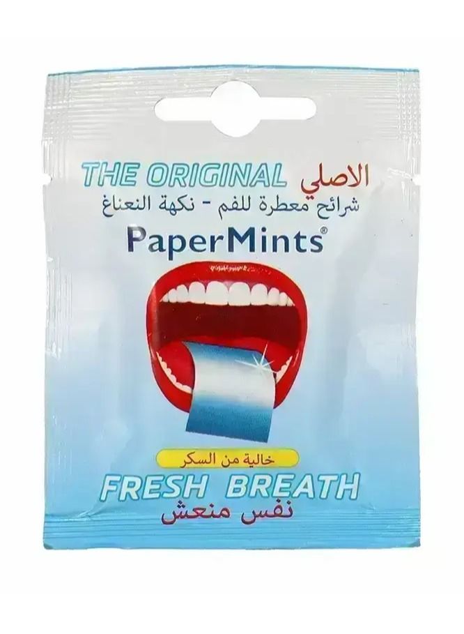 بيبرمينتس ورقة النعناع شرائط التنفس الطازجة الأصلية 20 جرام