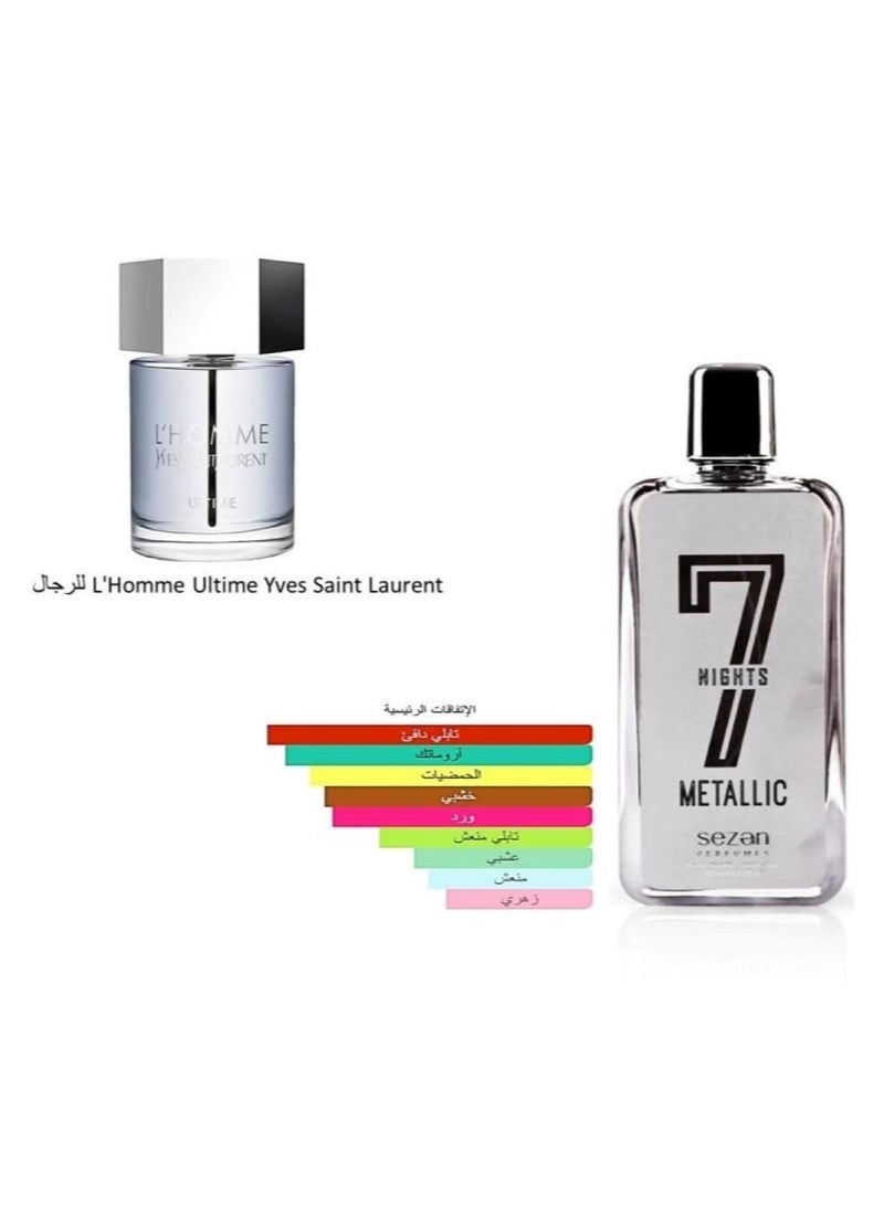 سيزان عطر سيزان 7 نايت ميتاليك او دي بارفيوم 105 مل - Image 2