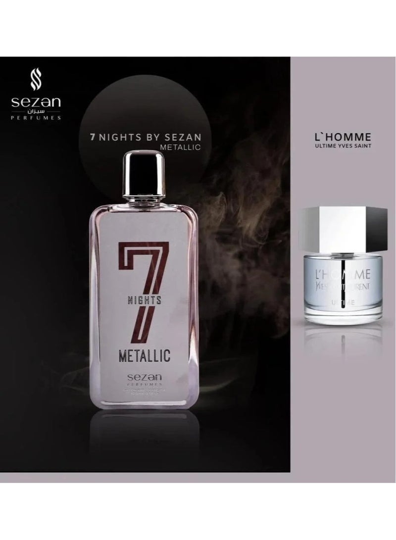 سيزان عطر سيزان 7 نايت ميتاليك او دي بارفيوم 105 مل - Image 3