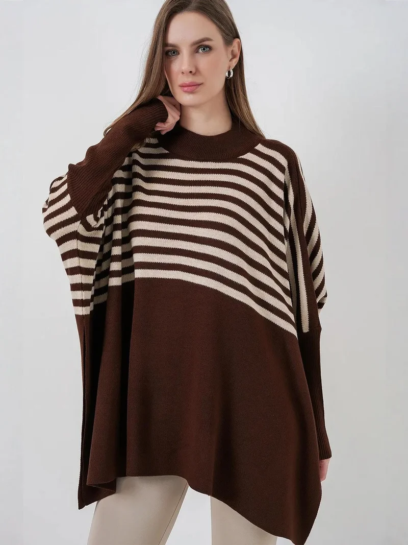 BDART Oversized Acrylic Crew Neck Jumper