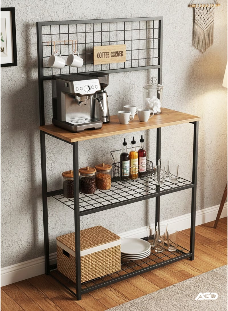 AGD Coffee corner , Modern Style , consisting of 3 surfaces and a cup holder , organize and arrange your needs easily - Image 4