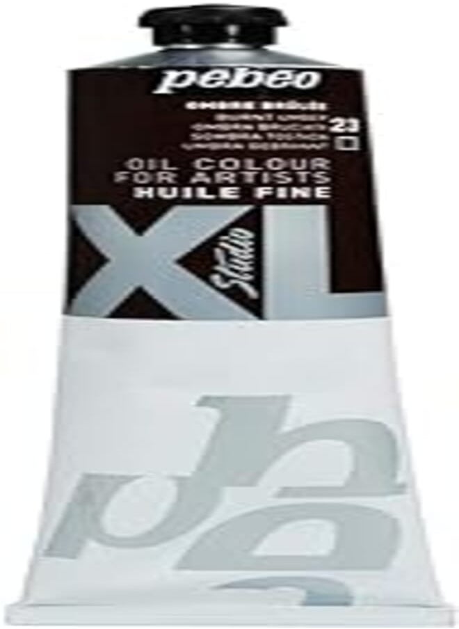 Pebeo Pebeo Pébéo - Fine Oil XL 200 ML - Brown Oil Paint Oil Paint - Burnt Umber 200 ml 