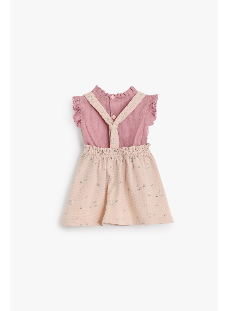 Junior Baby Girls Romper Set Pack Of 2 - Image 3