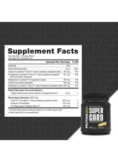 NutraBio Super Carb Pineapple 30 Servings  - Image 2