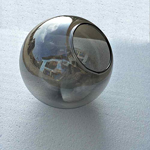 KCO Lighting Replacement Glass Globe Shade,Modern Smoke Gray Lampshade Glass Accessories for Pendant Wall Sconces (Smoke Gray) - Image 3