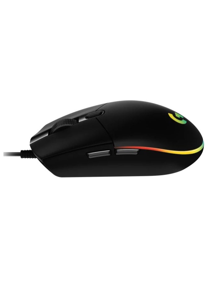 LOGI Logitech G102 High Performance Wired Gaming Mouse, Lightsync RGB lighting,200 – 8,000 DPI, Gaming-grade Sensorand a Classic 6-Button Design,Black  - Image 4