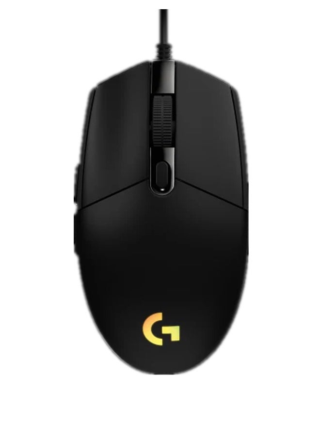 LOGI Logitech G102 High Performance Wired Gaming Mouse, Lightsync RGB lighting,200 – 8,000 DPI, Gaming-grade Sensorand a Classic 6-Button Design,Black  - Image 1