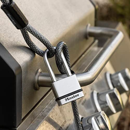 Master Lock M530XQLH Magnum Solid Steel Keyed Alike Padlocks, 1-3/4 in. Wide, 4 Pack Keyed-Alike - Image 4