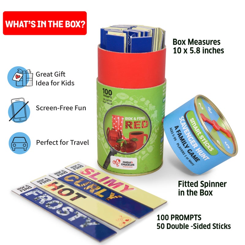 CHALK AND CHUCKLES Chalk & Chuckles - Smart Sticks - Scavenger Hunt - Image 2