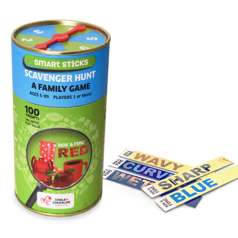 CHALK AND CHUCKLES Chalk & Chuckles - Smart Sticks - Scavenger Hunt - Image 1