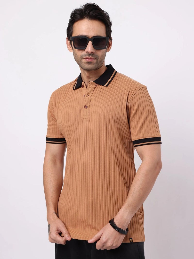 Maniac Mens gothic star embroidery half slevee black linen shirt - Image 1