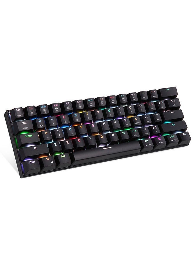 CK62 61 Keys RGB Mechanical Dual Mode Keyboard With OUTEMU Blue Switches - English  - Image 3