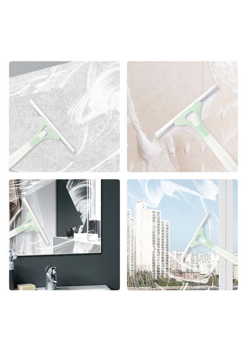 SYOSI - Window Squeegees with Spray Bottle, 2 in 1 Window Cleaning Tool for Windows, Window Cleaning Shower Glass Squeegees, Household Window Mirror Squeegee for Home Cleaning, Glass Door, Tile Wall, Car - Image 1