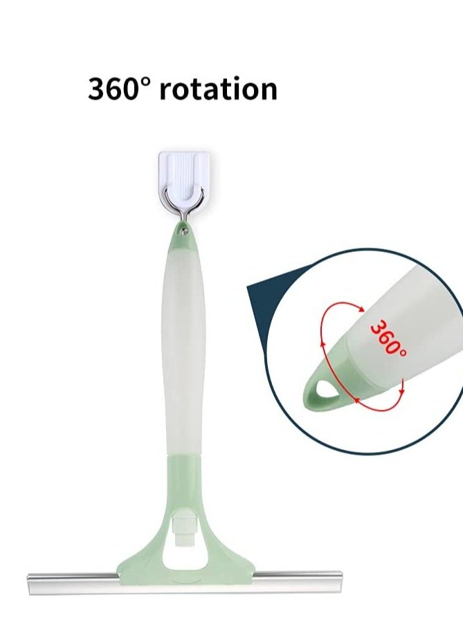 SYOSI - Window Squeegees with Spray Bottle, 2 in 1 Window Cleaning Tool for Windows, Window Cleaning Shower Glass Squeegees, Household Window Mirror Squeegee for Home Cleaning, Glass Door, Tile Wall, Car - Image 1