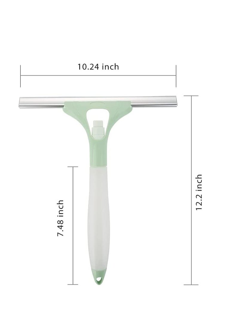SYOSI - Window Squeegees with Spray Bottle, 2 in 1 Window Cleaning Tool for Windows, Window Cleaning Shower Glass Squeegees, Household Window Mirror Squeegee for Home Cleaning, Glass Door, Tile Wall, Car - Image 1