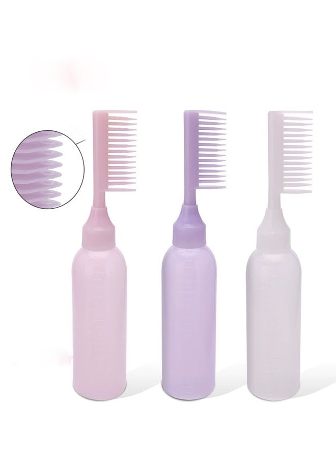 3-Piece Refillable Applicator Bottle with Built-in Comb – 160ml - Image 1