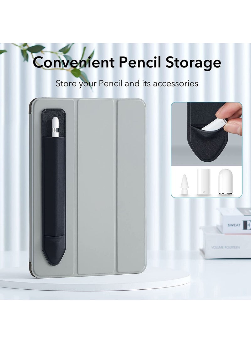 Upgraded Pencil Holder Compatible with Apple Pencil 2nd and 1st Generation Elastic Pocket to Keep Your Stylus Protected and Safe Pouch Adhesive Sleeve Attached to Case for Stylus Pens Black - Image 3