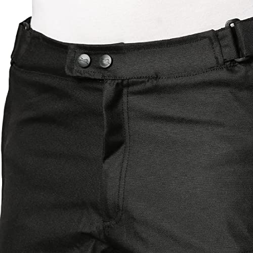 TVS Riding Pants for Men with CE Level-2 Knee Armor, High-Abrasion Resistance |Adjustable Comfort Fit Mesh for Ventilation|Day-Night Reflective Safety|Motorcycle Bike Accessories- (Black/Neon-M) - Image 5