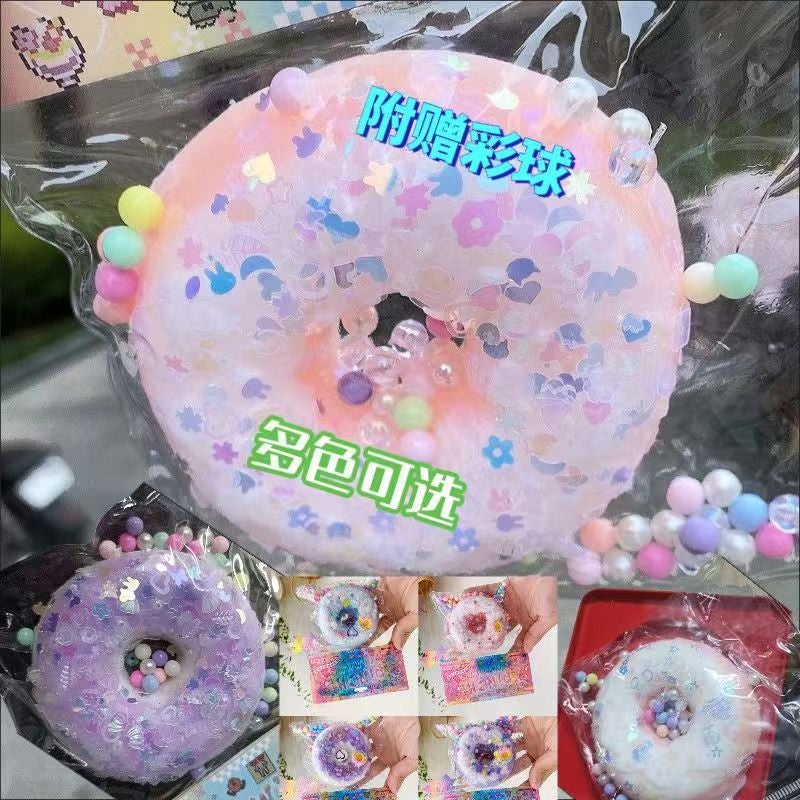 other/other Honey Jar Butter Bear Squishy Water-Like Cream Clay Stress Relief Toy DIY Super Soft Squishy Fun - Image 1