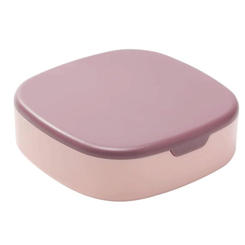 BKEKM Jewelry Boxes Portable Jewelry Box With Mirror Jewelry Case Fashion Travel Jewelry Organizer For Girl Women Display Jewelry Organizer Box exquisite - Image 1