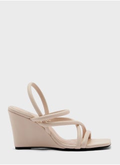 Strappy Wedge Heel Sandal