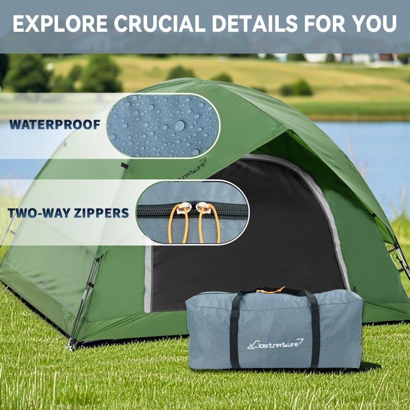 Clostnature Tent Storage Bag for Camping- Large Tent Carry Bag Replacement, Waterproof Luggage Duffle Bag for Travel, Sports, Folding Compact Camping Essentials for Hiking, Picnic, Travel - Image 4
