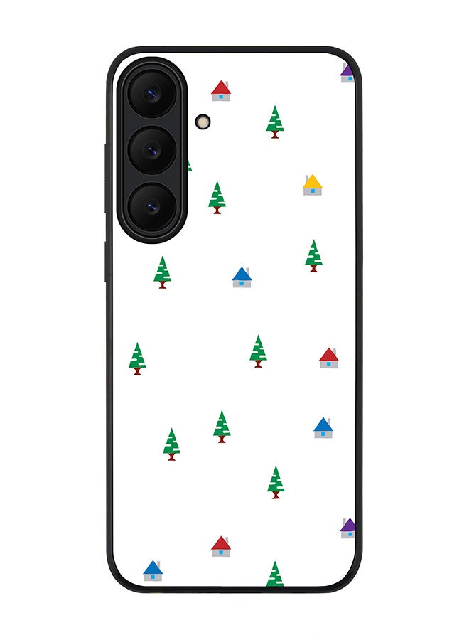 For Samsung Galaxy S25 FE Case,Slim fit Camera Protection, Shockproof Thin Phone cover  - Cabin Wood