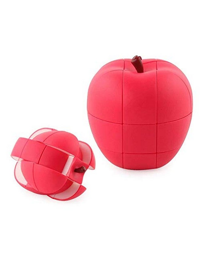 كيديتوس مكعب فواكه كيديتو على شكل تفاحة، مكعب سحري، لغز سريع، لعبة تعليمية ملتوية للأطفال - Image 1