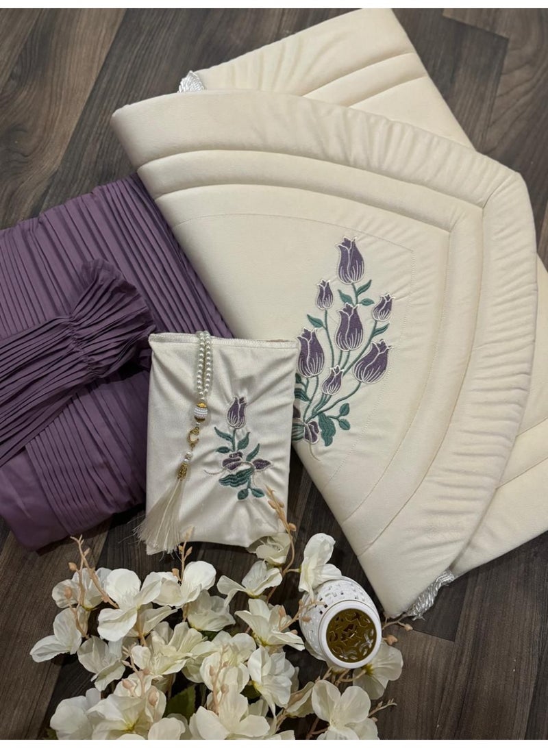 Gerenic Women's Prayer Rug and Sheet Set