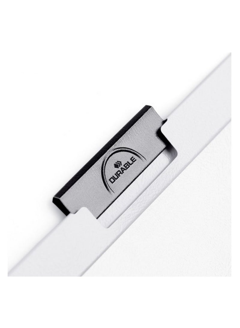 Durable 25-Piece Duraclip Clip Folder Green - Image 3