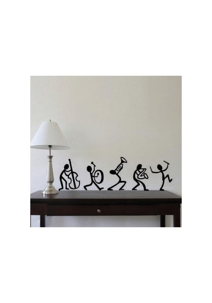 Asmi Collections Happy Band Wall Stickers - Image 2