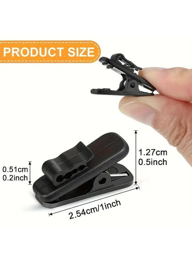 15pcs Heavy Duty Plastic Headphone Cable Clips No Slip Earphone Holders - Image 5