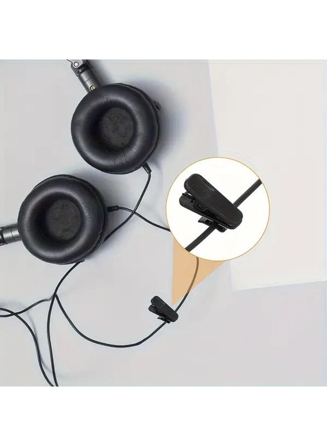 15pcs Heavy Duty Plastic Headphone Cable Clips No Slip Earphone Holders - Image 4