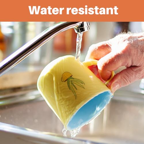 HTVRONT Sublimation Sticker Paper - 20 Pcs Matte Transparent Waterproof Sublimation Stickers - Image 3