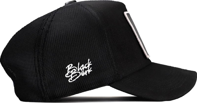 Black Börk V2 Trucker Limited Edition - Unisex Black Hat (Cap) with 2sb Code Logo  - Image 4