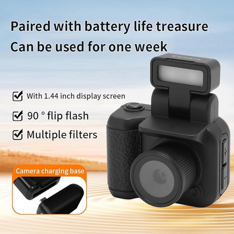 Super Mini Keychain Camera 1 44 Inch Screen 1080p Video Recorder 350mAh Battery 512GB Expandable - Image 4