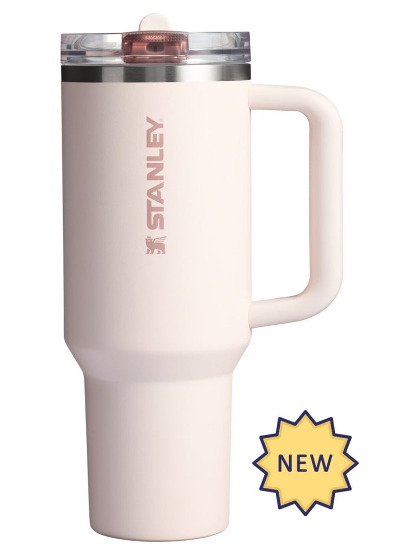 Stanley Quencher ProTour Flip Straw Tumbler with Leakproof Lid 40 oz | Built-In Straw & Handle | Cupholder Compatible for Travel | Insulated Stainless Steel Cup | BPA-Free - Image 1