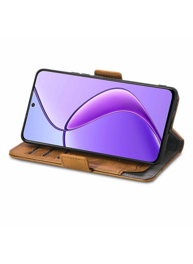 S-TOP Case For Realme C65 CaseNeo Splicing Dual Magnetic Buckle Leather Phone Case - Image 5