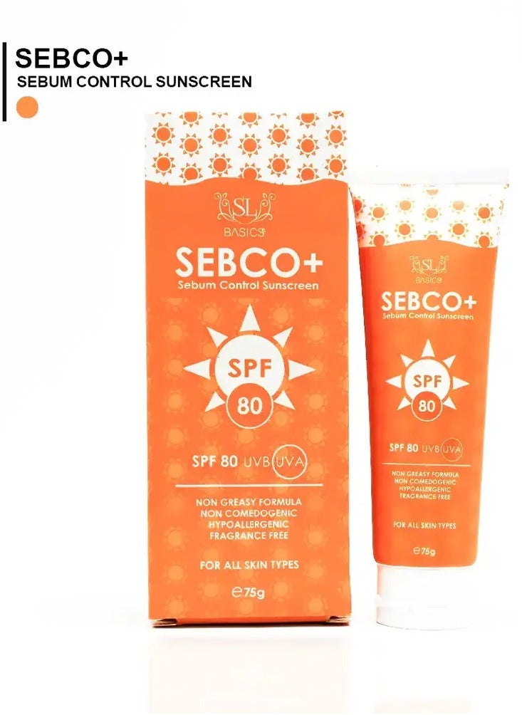 SL Basics SEBCO+ Sebum Control Sunscreen 
