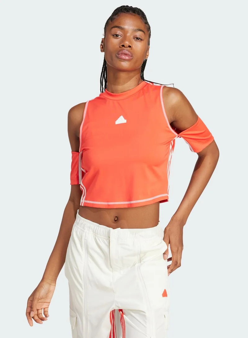 Adidas Dance Cropped T-Shirt