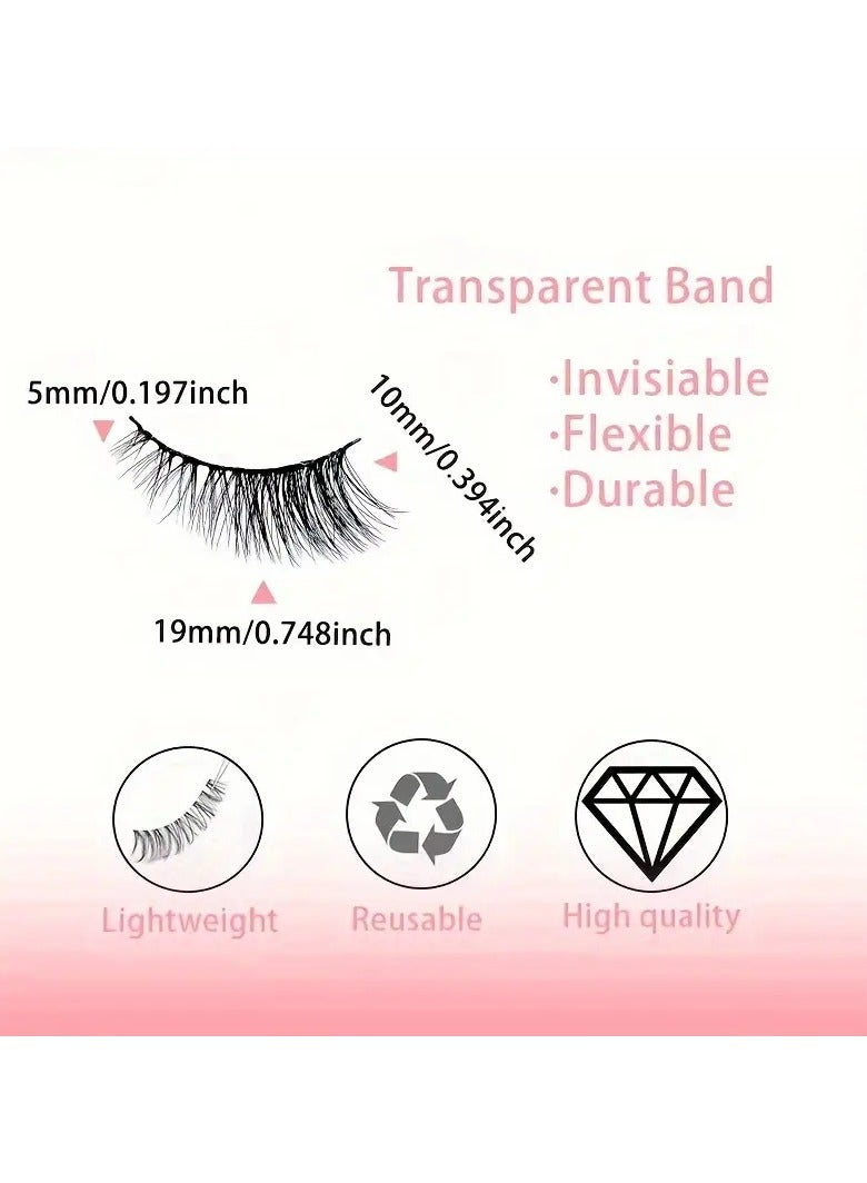 Generic 10 Pairs Daily Use False Eyelashes  - Image 3
