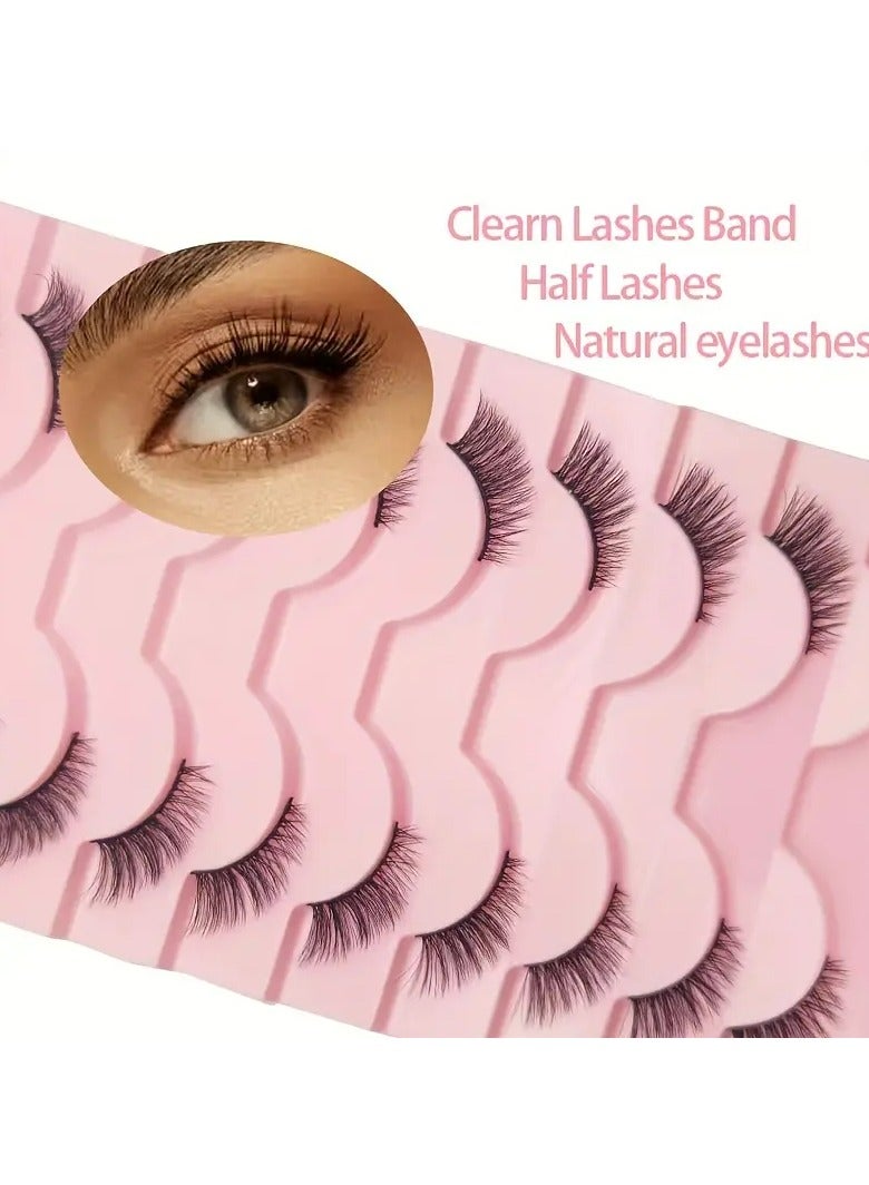 Generic 10 Pairs Daily Use False Eyelashes  - Image 4