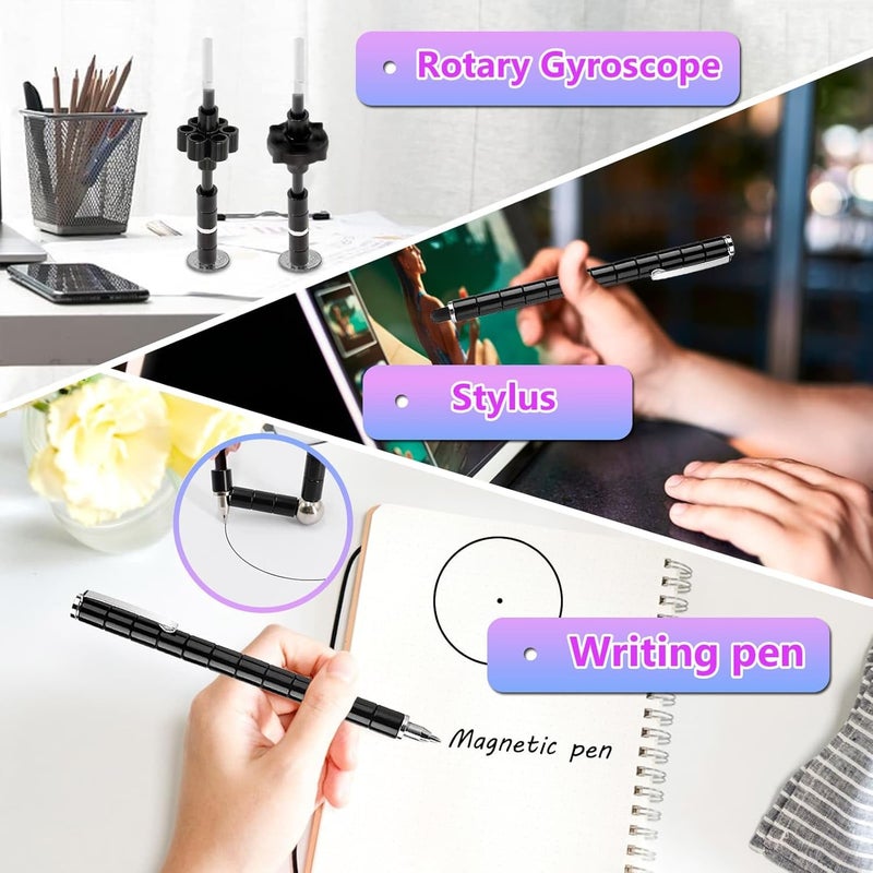 YYMHMF Gifts for Men Fidget Pen - Christmas Stocking Stuffers for Teen Ages 15+, White Elephant Gifts for Adults, Anniversary Birthday Gift for Him, Cool Gadget for Men Best for Stress Relief and Kill Time - Image 5