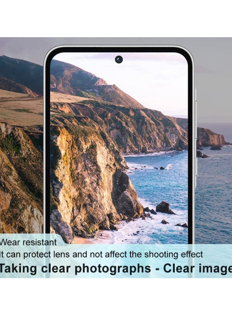 Wtech Premium Camera Lens Tempered Glass Protector Sheild For Huawei Pura 70 5G 2024 Clear/Black  - Image 3