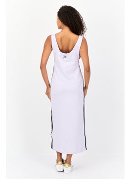 adidas Originals Women Sportswear Fit Sleeveless Outdoor Dress, Lilac  - Image 4
