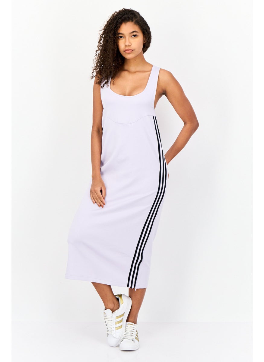 adidas Originals - Women Sportswear Fit Sleeveless Outdoor Dress, Lilac - Image 1